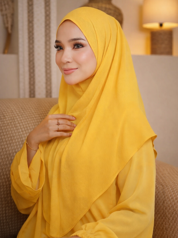 Scarf Yellow Mustard