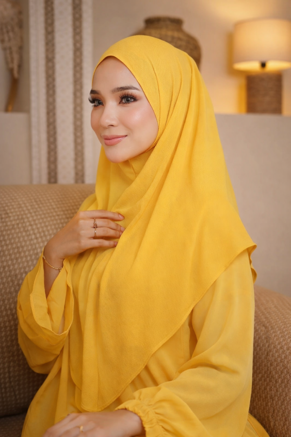 Scarf Yellow Mustard