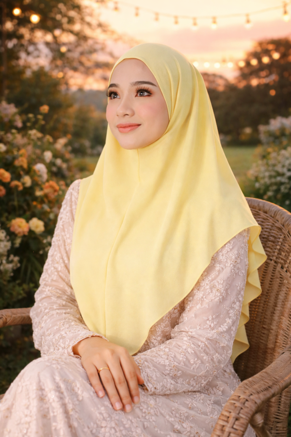 Scarf Light Yellow